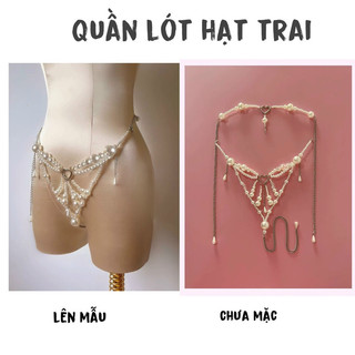 Quần lót hạt trai dây xích gợi cảm mã KL-56