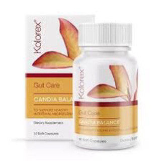 Gut care candia balance kolorex 30 viên - viên uống ngừa nấm candida