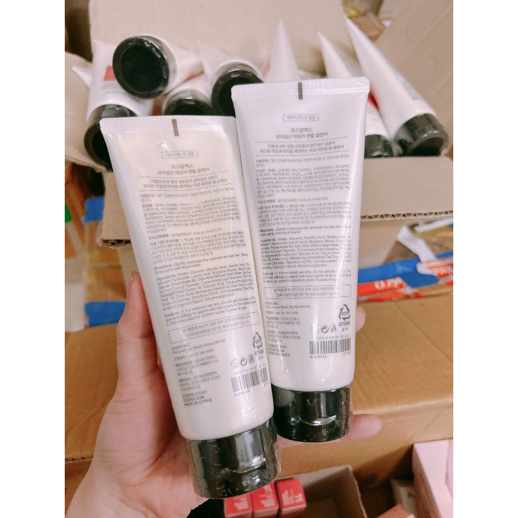 Sữa Rửa Mặt Cosrx Salicylic Acid Daily Gentle Cleanser