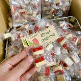 Túi 500g Kẹo Dừa Thanh Long Siêu Ngon