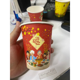 Ly giấy in Tết (7oz-9oz) 100 cái