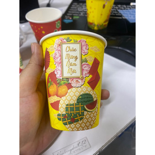 Ly giấy in Tết (7oz-9oz) 100 cái
