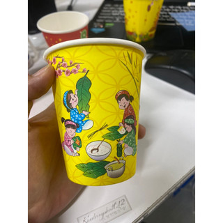 Ly giấy in Tết (7oz-9oz) 100 cái
