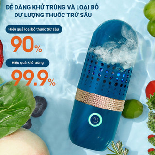 Máy Khử Khuẩn Thực Phẩm - Máy Khử Trùng Hoa Quả Thực Phẩm Loại Bỏ 99% Vi Khuẩn