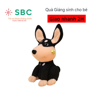 Cún bị ong trích hát và nhại tiếng vui nhộn kèm đèn nháy có sạc USB