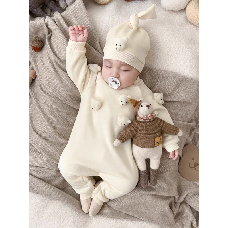 Body suit gấu trẻ em