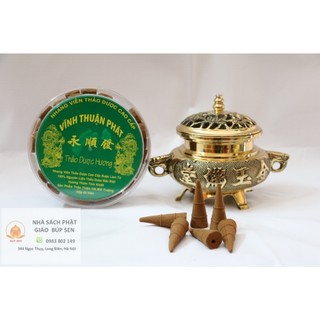 Hương viên thảo dược (hương trầm) Vĩnh Thuận Phát - Hộp 40 viên