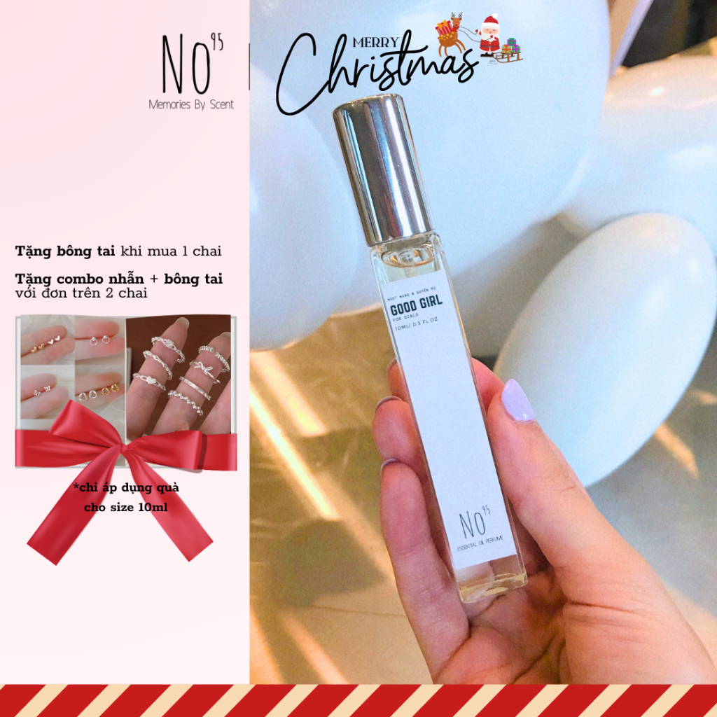 Tinh dầu nước hoa No95 Good Girl 10ml dành cho nữ, ngọt ngào, quyến rũ