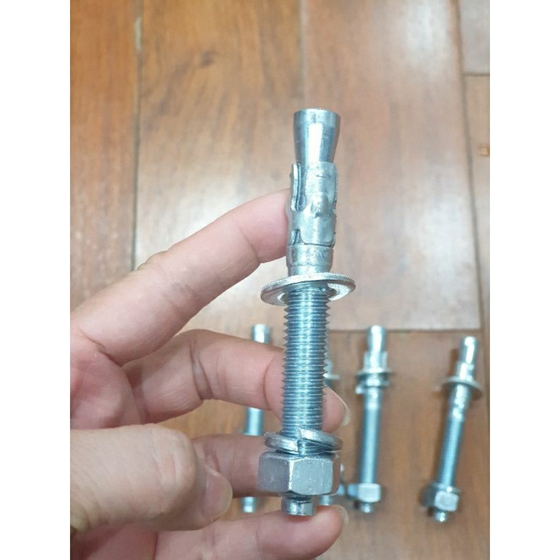 Bộ Bulong nở 3 cánh thép mạ kẽm M12x100 SIÊU RẺ cung cấp SLL giá chưa bao gồm 10% vat, đầy đủ các cỡ
