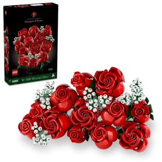  Lego 10328 Bouquet of Roses - Bó hoa hồng   Buzi toys   