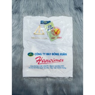 Áo lót nam, combo áo lót nam ngắn tay hàng dệt kim Đông Xuân, chất liệu cotton 100%