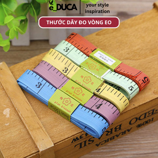 Thước dây đo vòng eo, đo chiều cao trẻ em, đo cắt may dài 1,5m