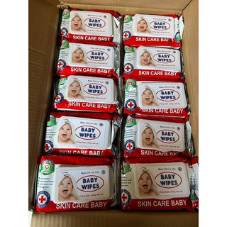 Combo 10 gói khăn ướt baby 80g