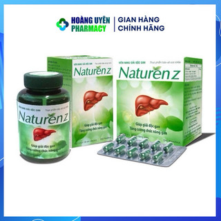 Giải độc gan Naturenz - Hộp 100 viên