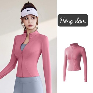 Áo khoác tập gym, yoga, áo chống nắng chống tia uv QC CAO CẤP co dãn bốn chiều | BigBuy360 - bigbuy360.vn
