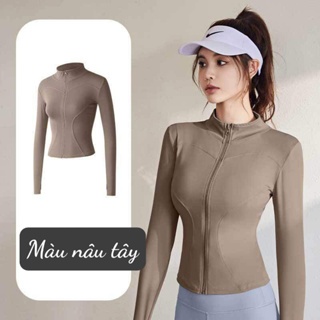 Áo khoác tập gym, yoga, áo chống nắng chống tia uv QC CAO CẤP co dãn bốn chiều | BigBuy360 - bigbuy360.vn