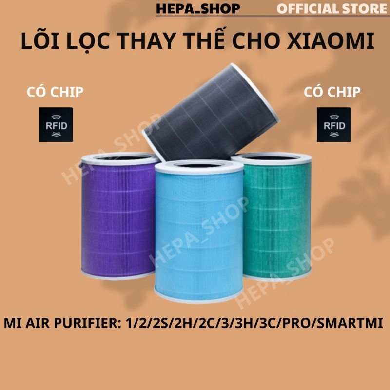 Lõi lọc không khí Xiaomi Mi air purifier 1 / 2 / 2H / 2S / 2C/ 3H / 3C / PRO/ SMARTMI AIR
