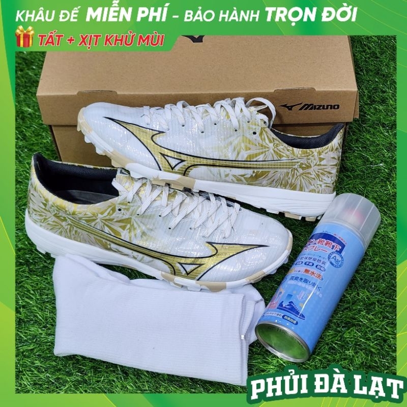Giày đá bóng Mizuno Alpha Pro khâu full đế