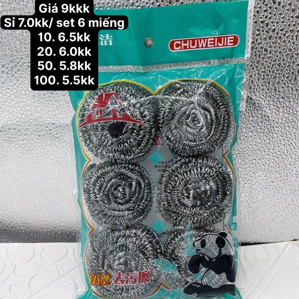 (Bán buôn-chuyên sỉ) Set 4 Miếng Chà Nồi