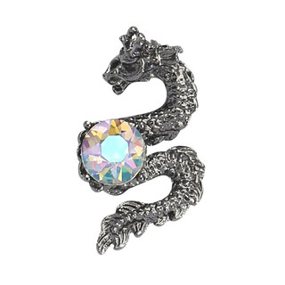 Charm rồng ngọc trang trí móng độc lạ