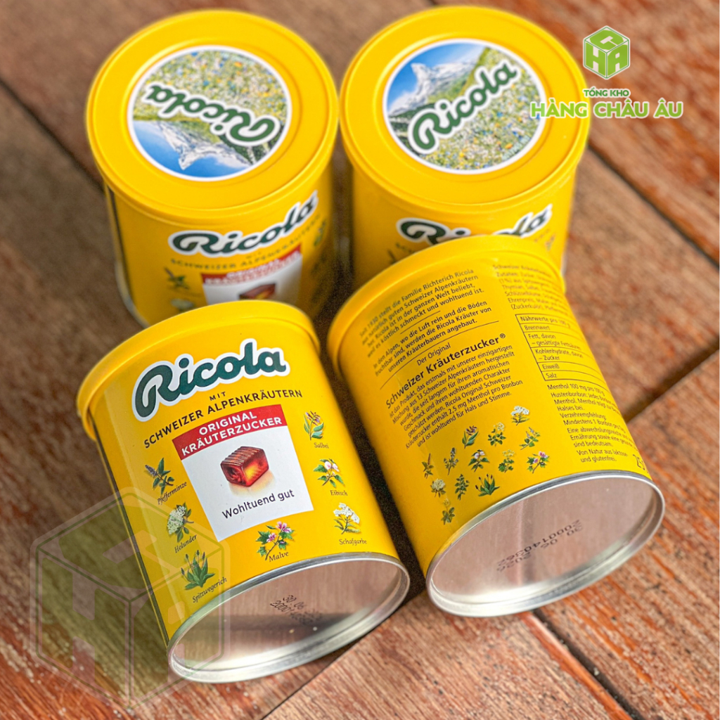 Kẹo Ngậm Thảo Dược Ricola giảm ho / 250 g