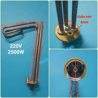 Sợi đốt bình nóng lạnh Ariston vuông 30 lít - 50 lít
