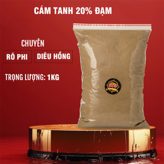 Cám Tanh 20% Đạm Cám Câu Cá Chuyên Rô Phi Diêu Hồng