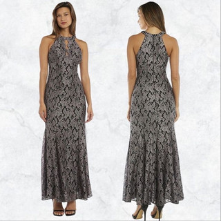đầm dạ hội kim tuyến nữ xuất dư vnxk size 6