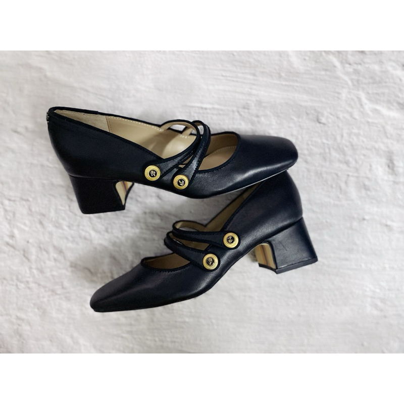 Giày SAM Mary Jane da thật