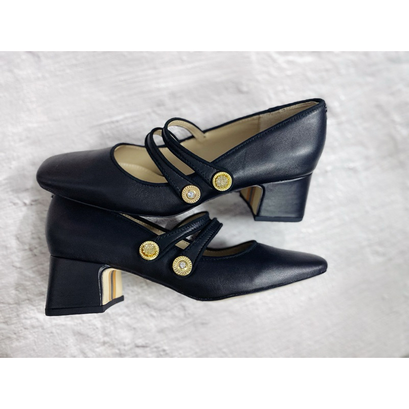 Giày SAM Mary Jane da thật