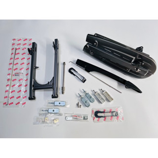 Phụ kiện gấp Jupiter có pas tăng sên, pas giữ má đùm, cục canh, đũa thắng, cao su đỡ sên, cốt bánh sau luôn tán