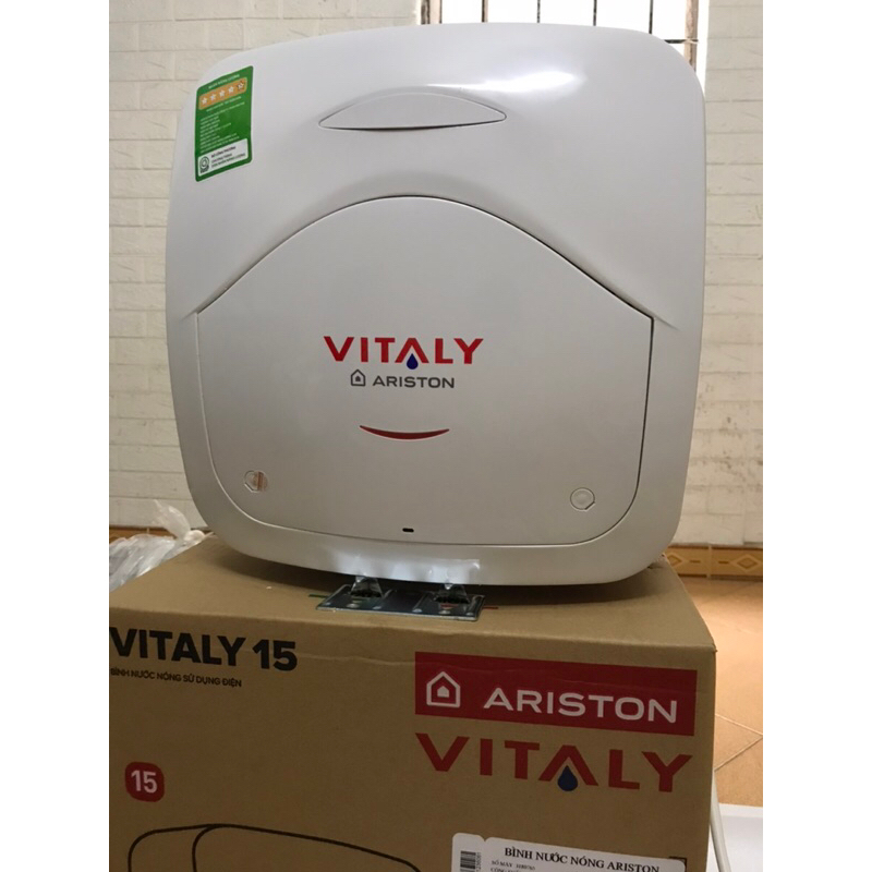 Bình nước nóng ARISTON VITALY 15 lít - Kích thước360 x 360 x 318 mm