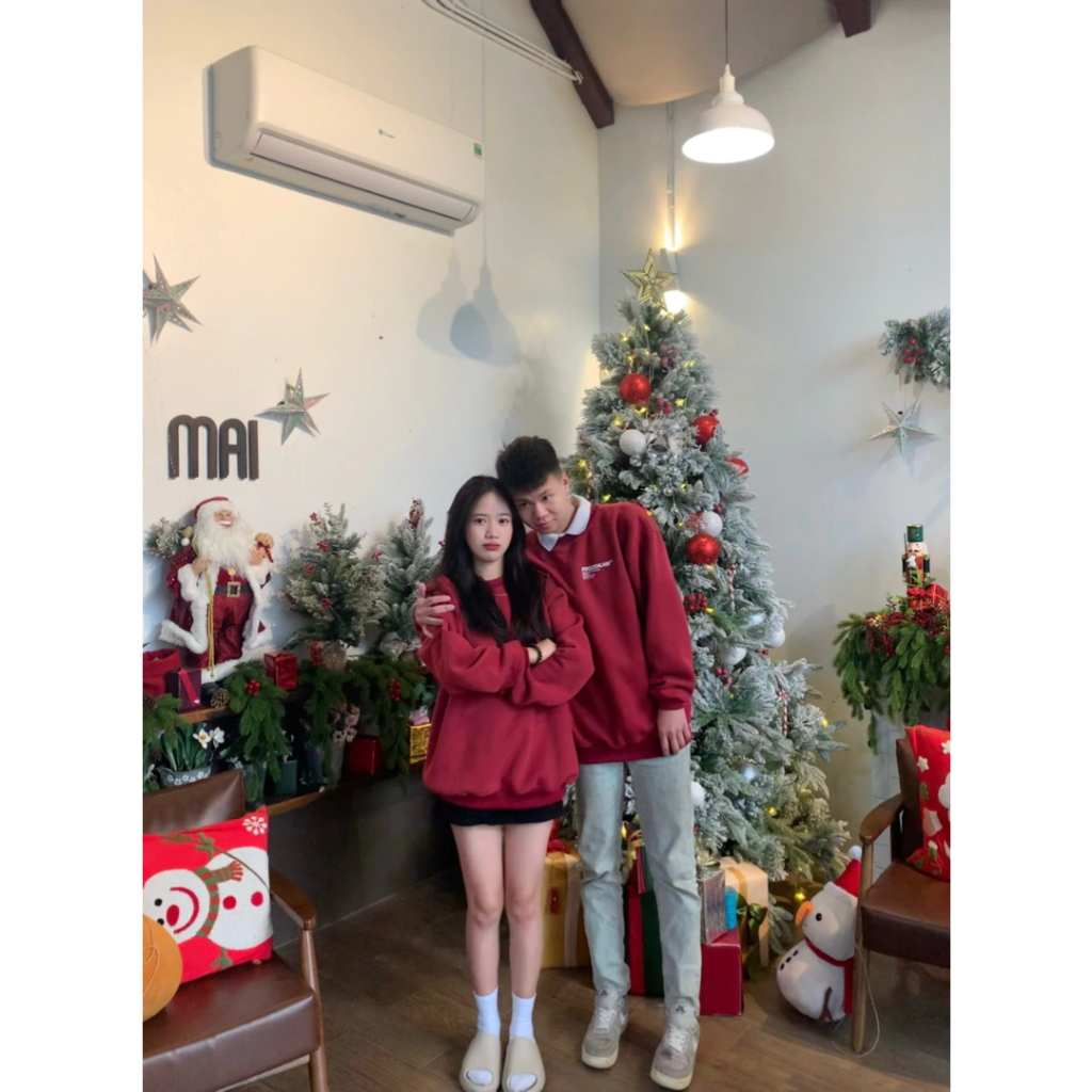 Áo Sweater Frozen Night Life Nỉ Chân Cua lót lông Cotton 100% Unisex Local Brand