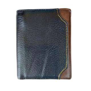 Ví da bò thật 100% hpk leather - bóp nam ví nam kiểu đứng