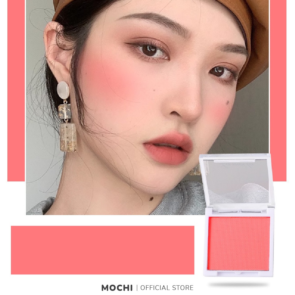 Phấn Má Hồng Đơn Sắc Mịn Lì Siêu Xinh FT COLOUR Kèm Cọ Trang Điểm Make Up MOCHI SHOP