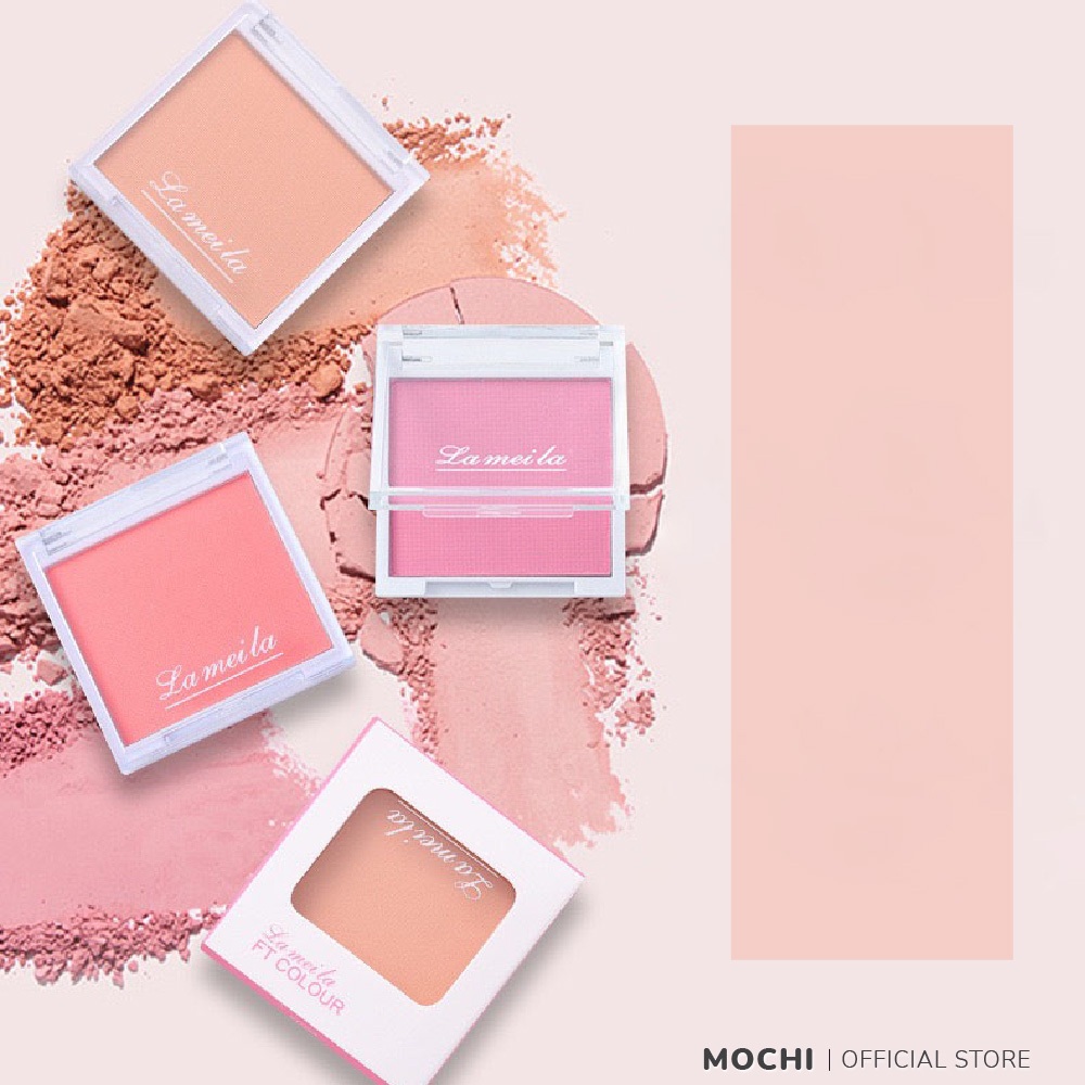 Phấn Má Hồng Đơn Sắc Mịn Lì Siêu Xinh FT COLOUR Kèm Cọ Trang Điểm Make Up MOCHI SHOP