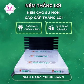 Nệm cao su non cao cấp thắng lợi dòng 10cm bh 15 năm chính hãng