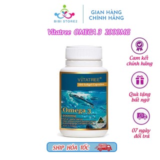 Vitatree omega 3 1000mg,giúp bổ não ,tăng cường thị lực-150 viên
