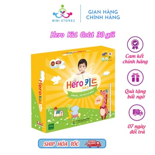 Hero Kid Gold - Vitamin tổng hợp cho bé, hỗ trợ cải thiện biếng ăn
