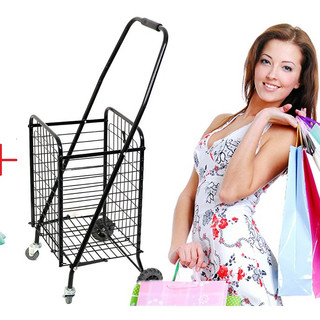 Xe kéo đi chợ đa năng cỡ to 4 bánh
