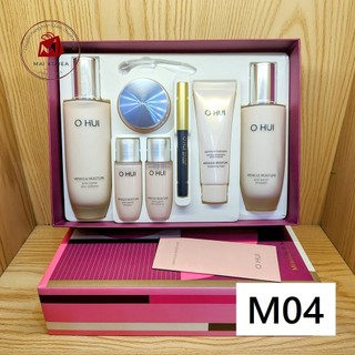 Set Ohui hồng dưỡng da trắng hồng, dưỡng ẩm, căng bóng rạng ngời
