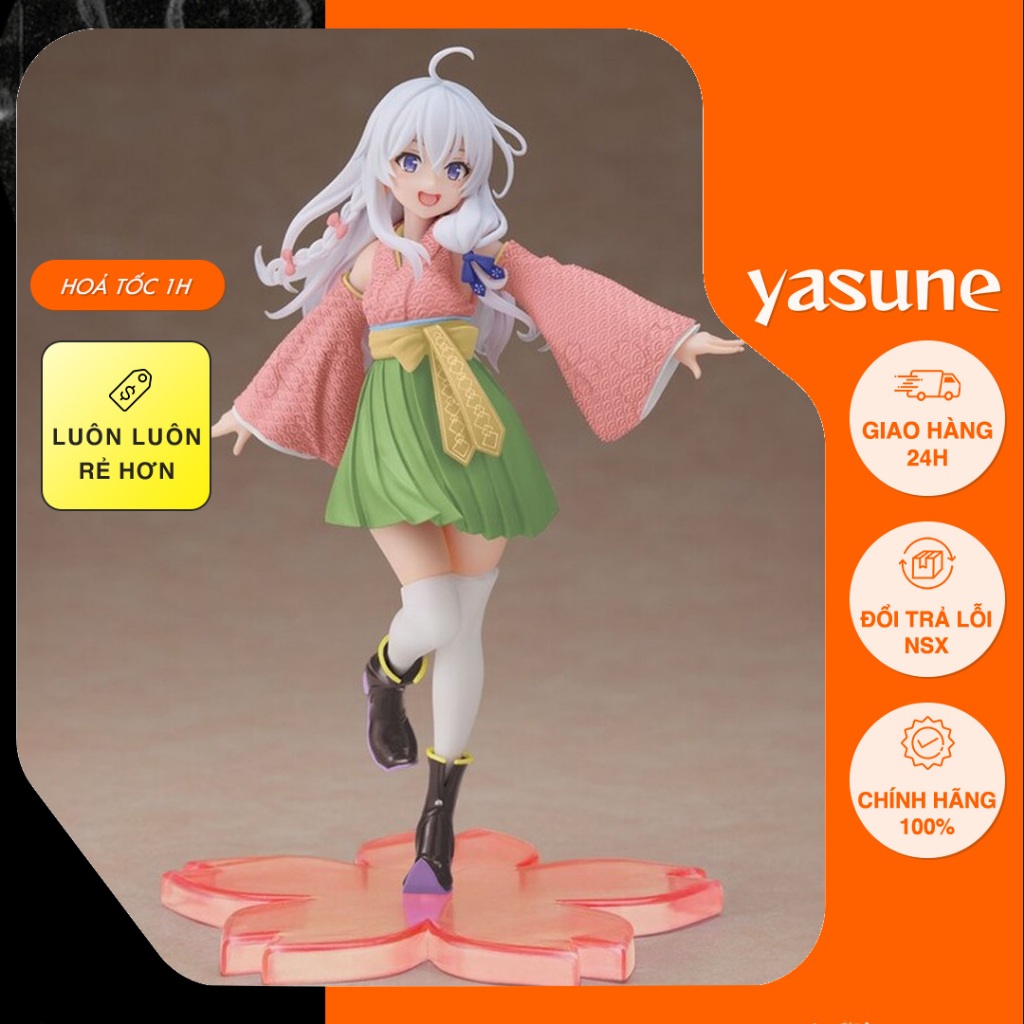 Majo no Tabitabi - Elaina - Coreful Figure - Sakura Kimono Ver., Renewal (Taito) Mô hình figure chính hãng