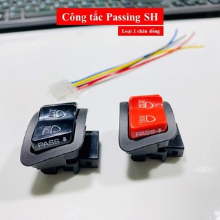 Công tắc Passing SH loại 1 dùng Passing đèn zin, đèn trợ sáng cho xe Honda