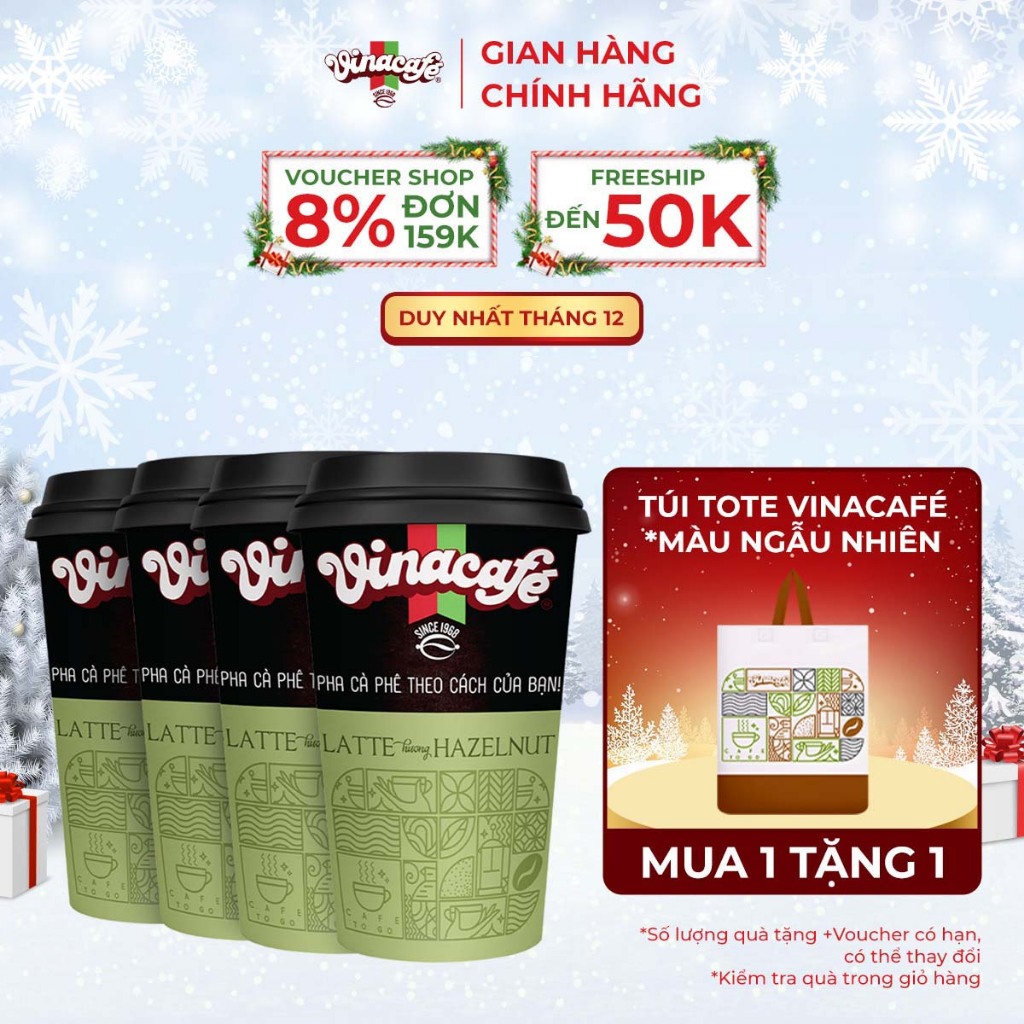 Combo 4 Vinacafé Ly Các Vị