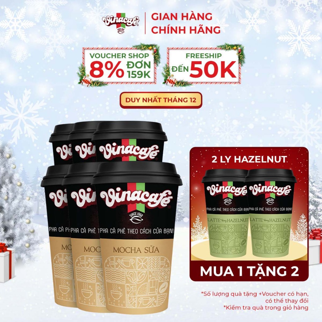 Combo 6 Vinacafé Ly Các Vị