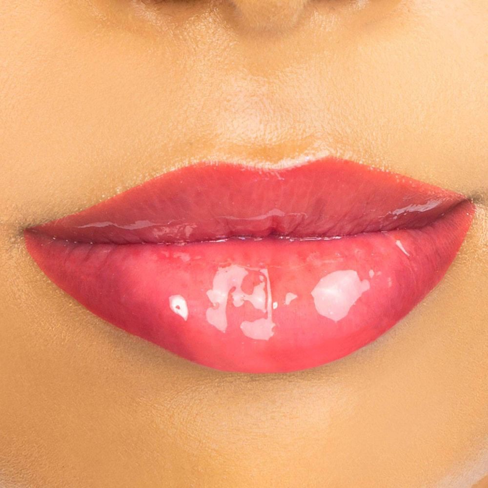 Son bóng Winky Lux Fruity pH Lip Gloss in shade #raspberry