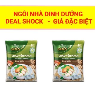 Combo : 6 gói cháo yến mạch chay rau nấm 40g