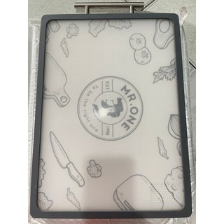 [Tặng móc treo] Thớt inox 316 siêu cao cấp Mr.One 2 mặt 29x40cm dày 20ly 1 mặt nhựa lúa mạch