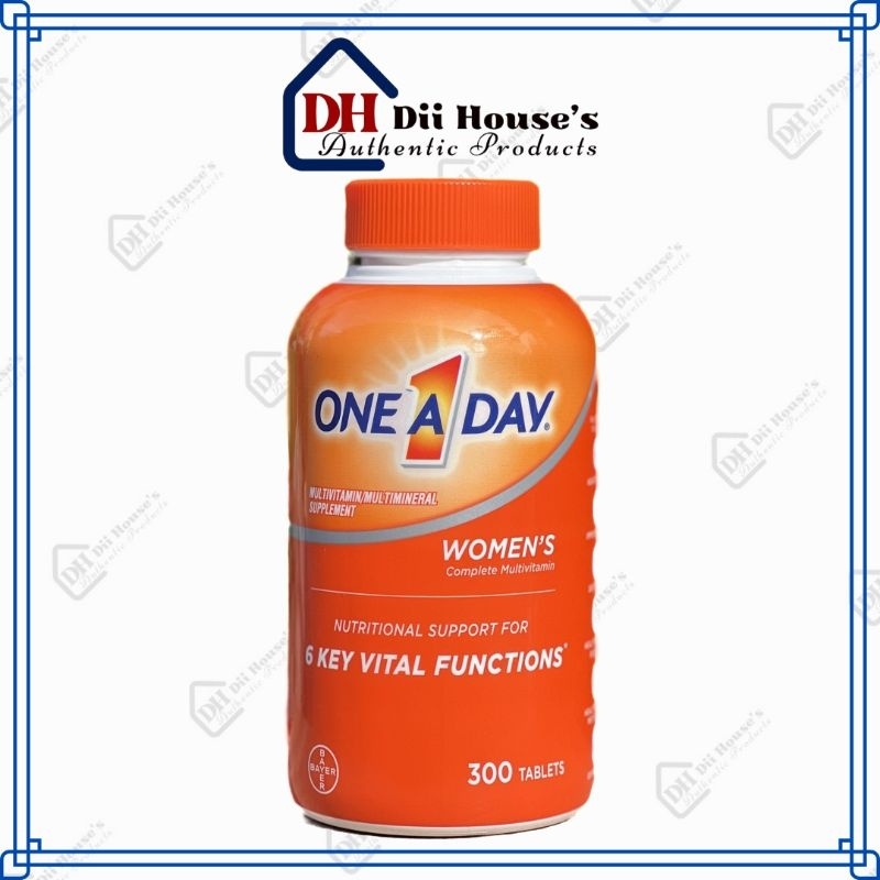 One A Day Women Multivitamin 300 Viên - Vitamin Tổng Hợp Cho Nữ Dưới 50 Tuổi.