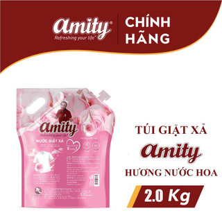(HỎA TỐC) Nước giặt xả amity đậm đặt 5in1_  túi 2kg